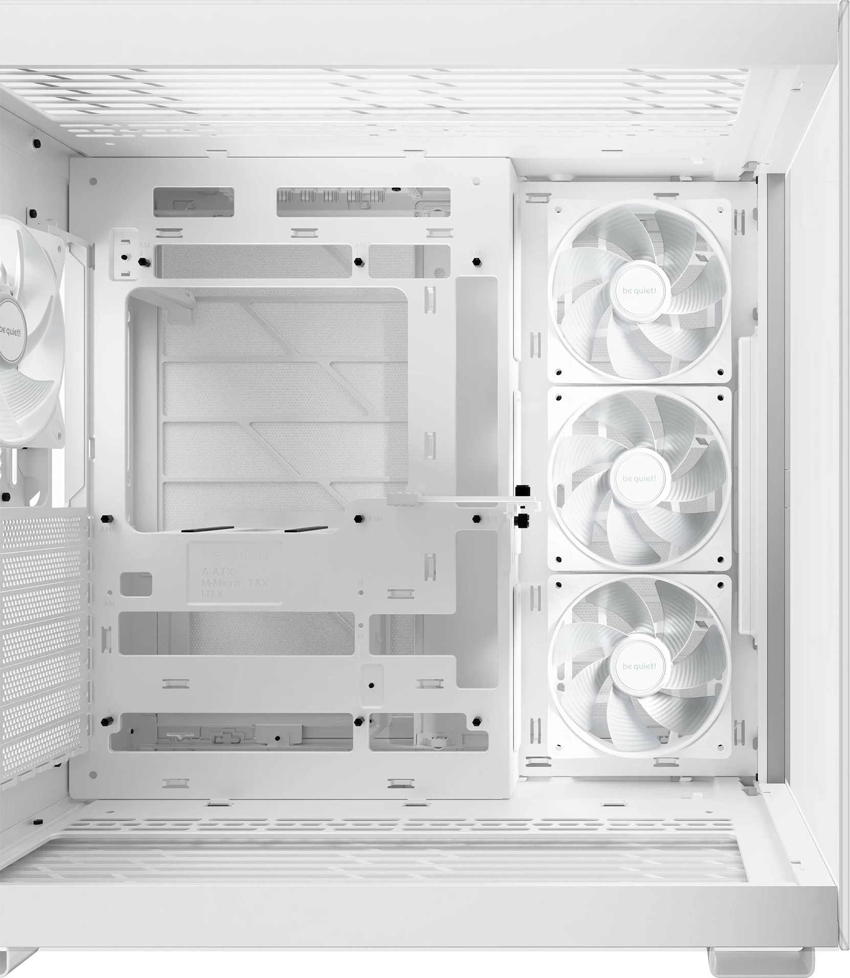 Midi Tower ohišje Light Base 600 DX, Be Quiet!, bela