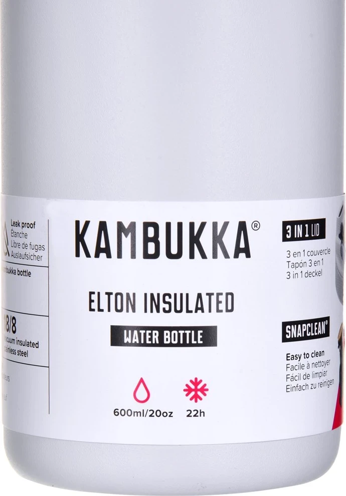 Izolirana termovka Elton Kambukka Chalk White, 600 ml