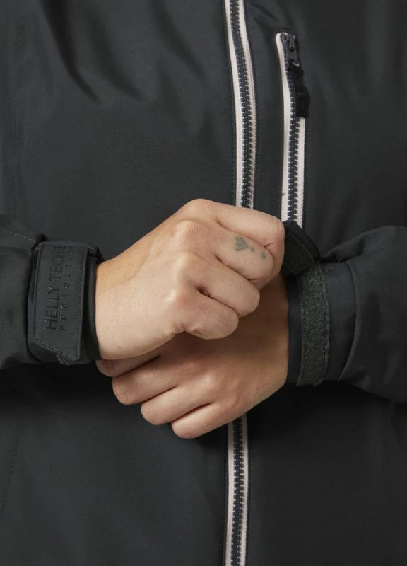 Dolga jakna za ženske Helly Hansen, črna