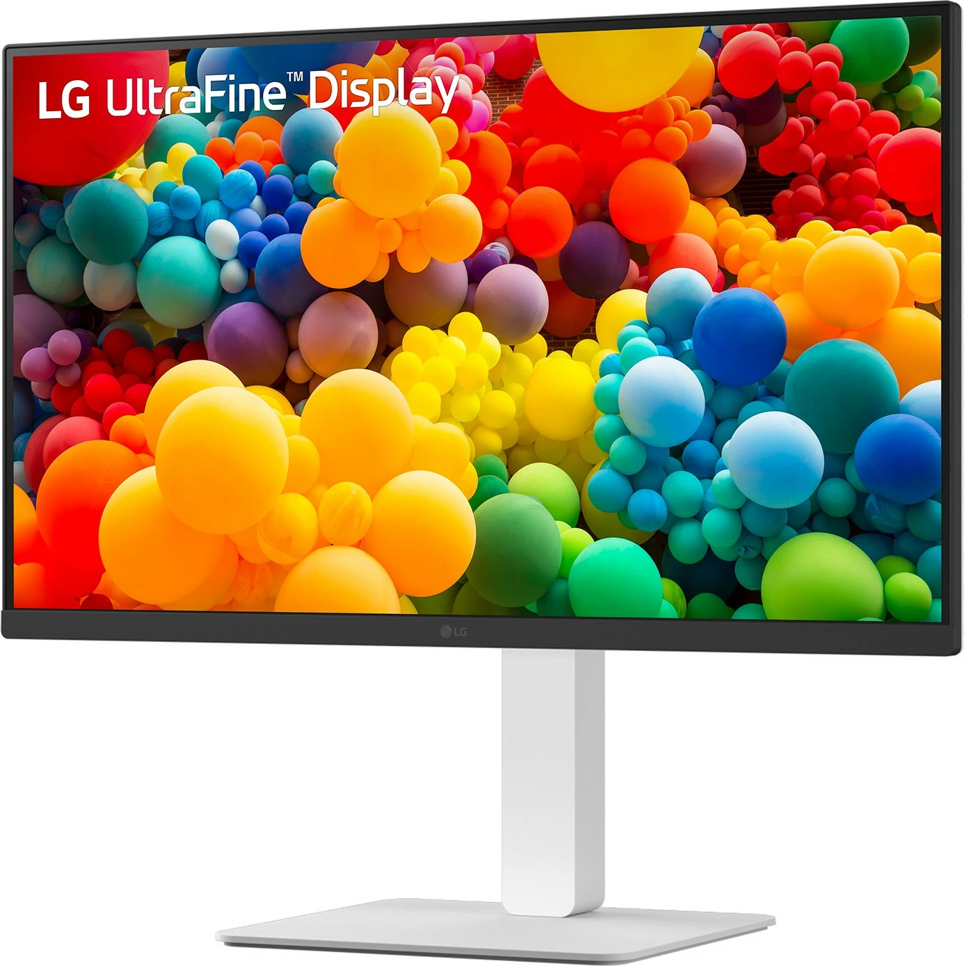 27" 4K UHD IPS monitor z HDR10, LG UltraFine 27US550-W, bel