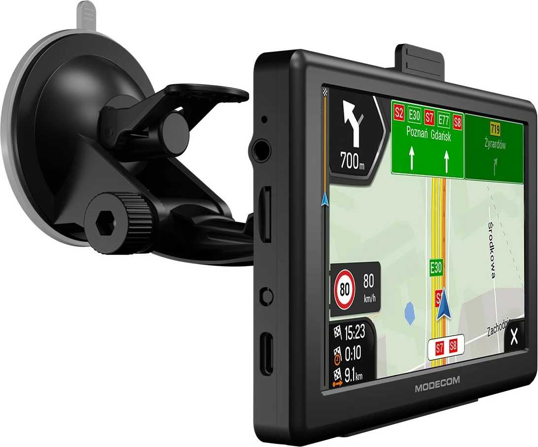 GPS navigacija MODECOM FreeWAY CX 5.0 iGO Truck, zaslon 5", 8 GB, 256 MB RAM, Evropa, z enoletno posodobitvijo