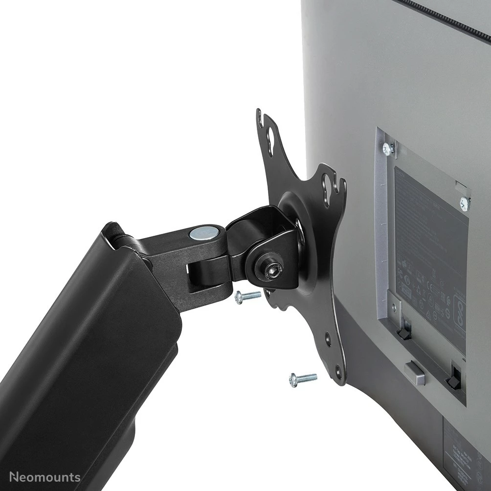 Nosilec za monitor/TV z nastavitvijo višine na plinski vzmeti, polni premik, 17–32 in, črn - Neomounts WL70-440BL11
