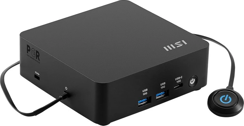 Mini PC ohišje MSI Cubi NUC AI 1UMG-06SEU, Intel Core Ultra 7 155H, 16 GB RAM, 1 TB SSD, Intel Arc, Windows 11 Pro, črno