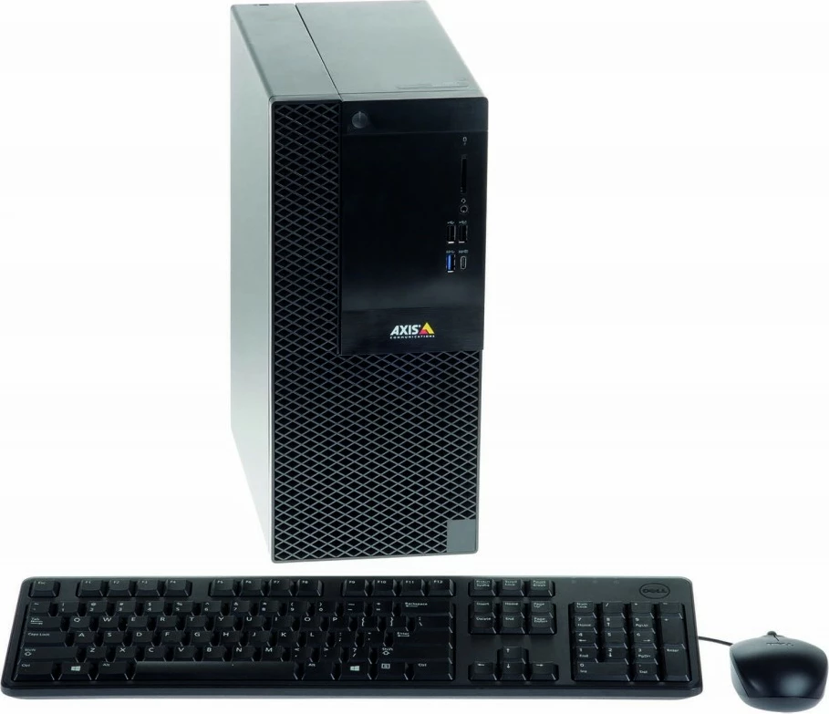 Profesionalna kaseta za snemanje Axis S1116, Intel Core i5-8400, 8GB RAM, 8TB HDD, črna