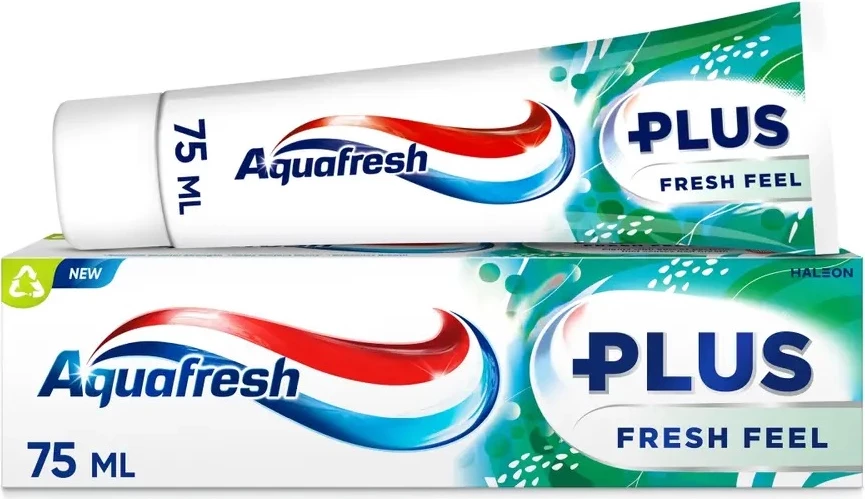 Zobna pasta Plus Fresh Feel Aquafresh, 75 ml