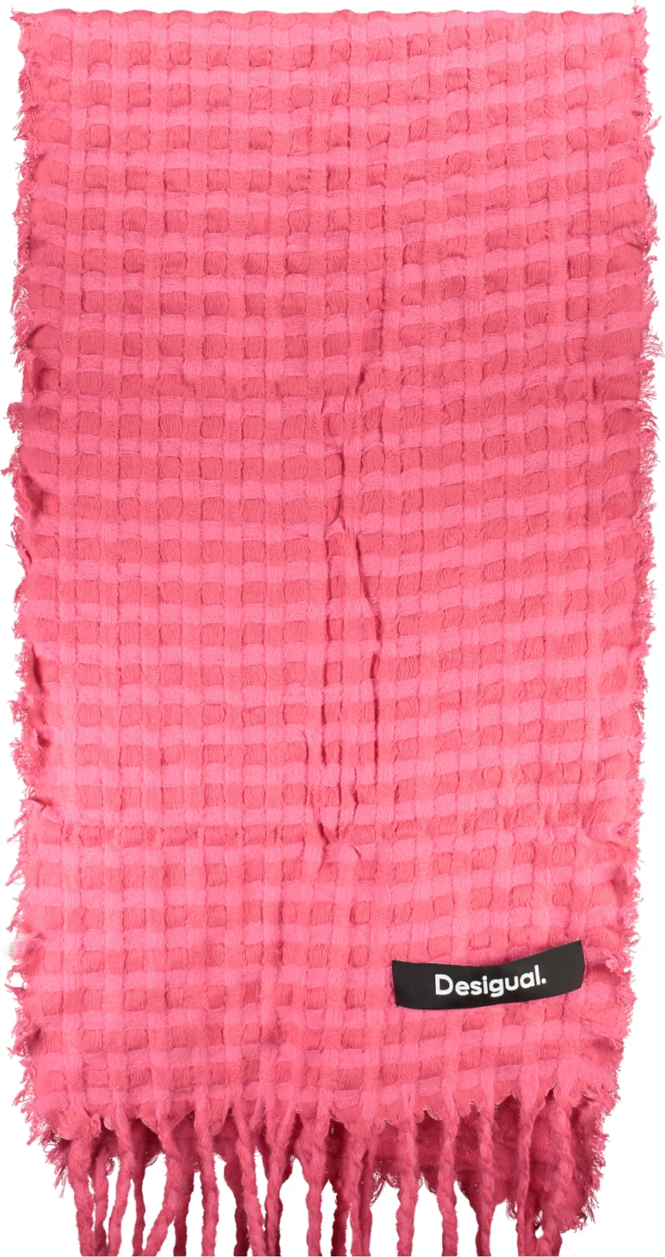 Šal za ženske DESIGUAL, rožnat