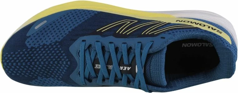 Tekmovalne tekaške čevlje Salomon Aero Blaze, moški, modri
