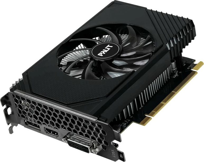 Grafična kartica Palit GeForce RTX 3050 StormX, 6 GB, GDDR6, PCI Express 4.0, črna