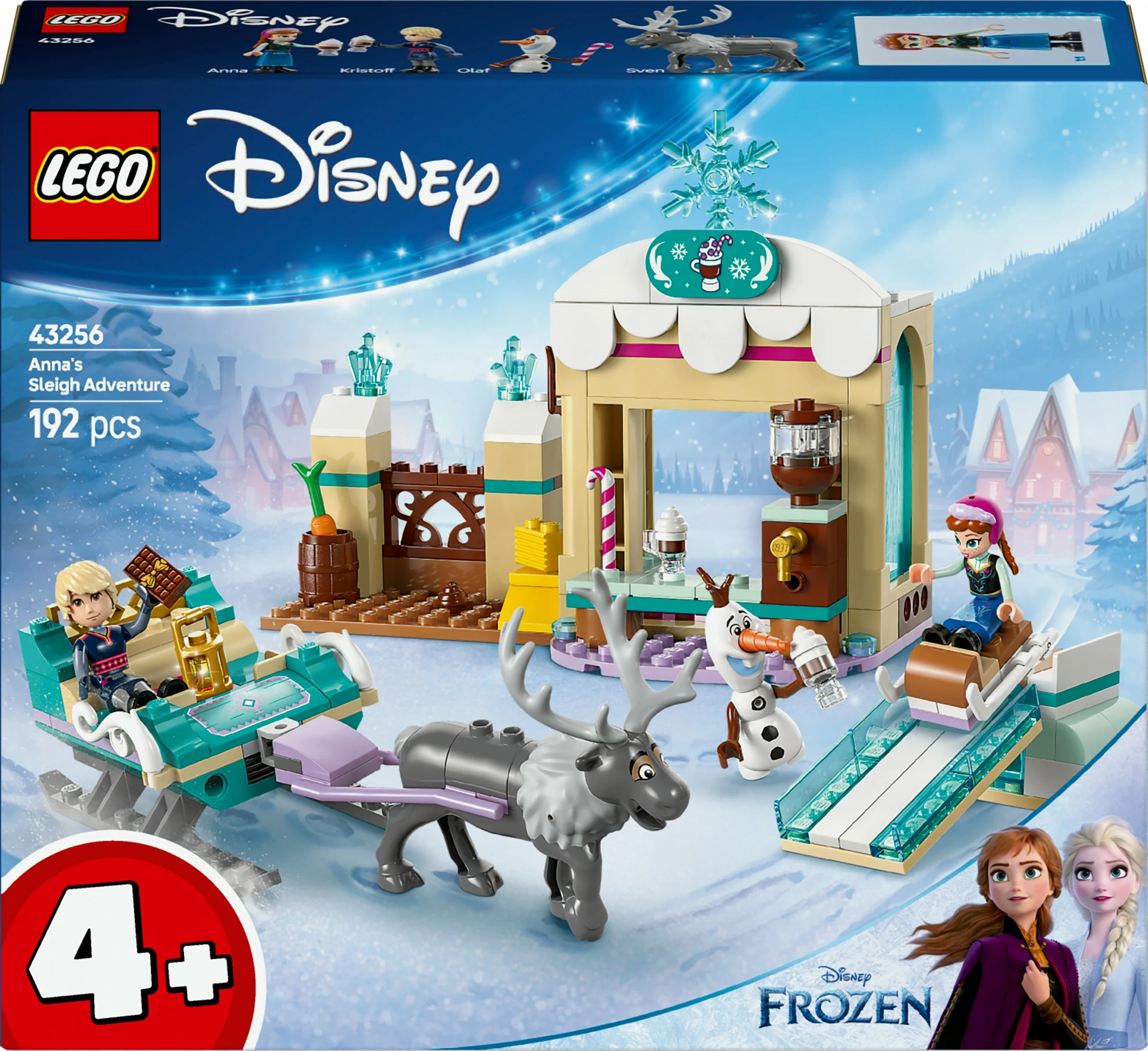 Avantura sani Annine - LEGO Disney 43256, 192 delov, večbarvno