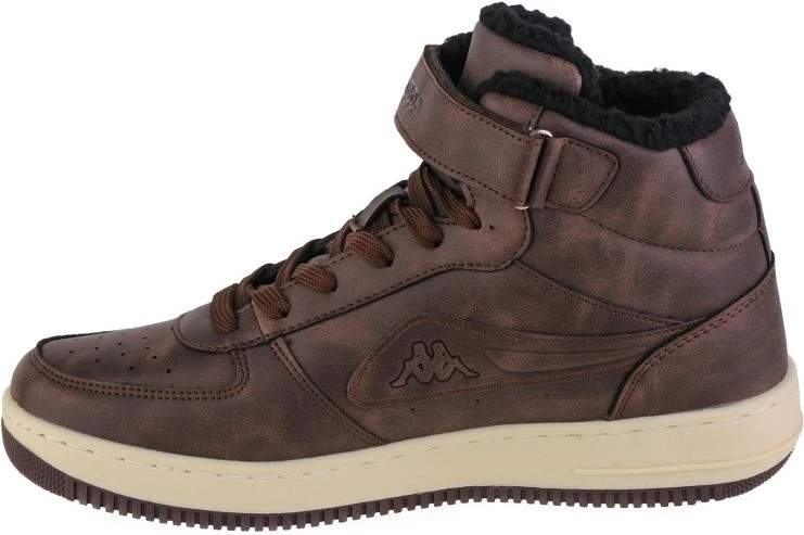Visoke superge z umetnim krznom Kappa Bash Mid, moške, rjava