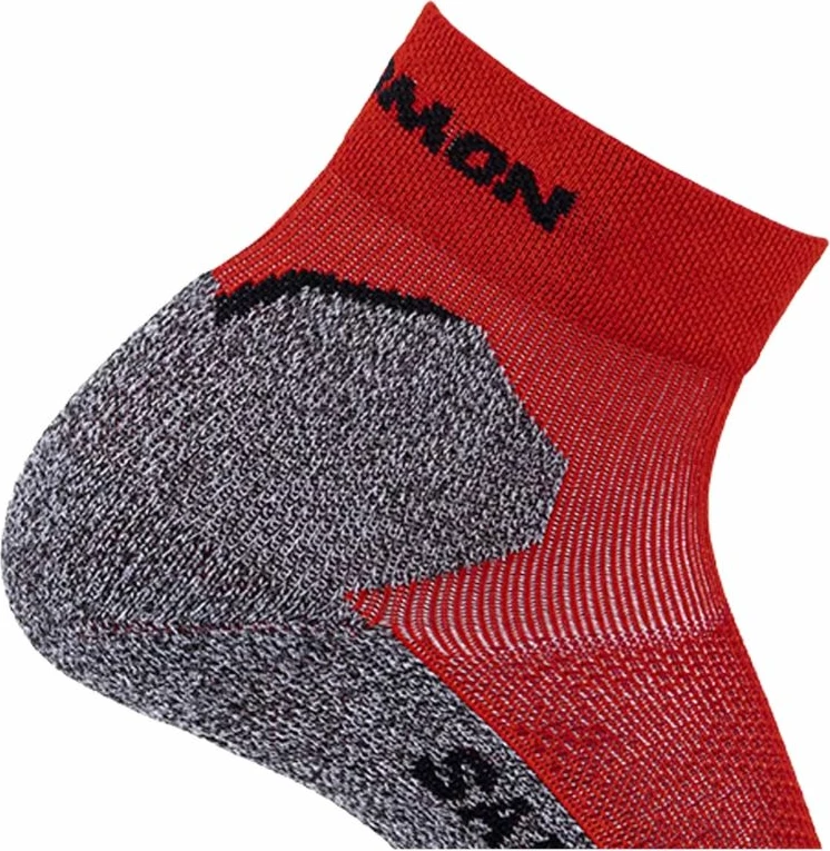 Nogavice za tek Salomon Speedcross, unisex, rdeče