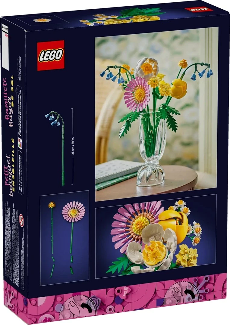 Mala sončna šopka LEGO ICONS 10347, 373 kosov, večbarvna