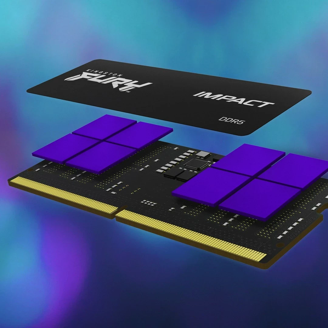 RAM pomnilnik Kingston Fury Impact, SODIMM, DDR5, 16 GB, 5600 MHz, CL40