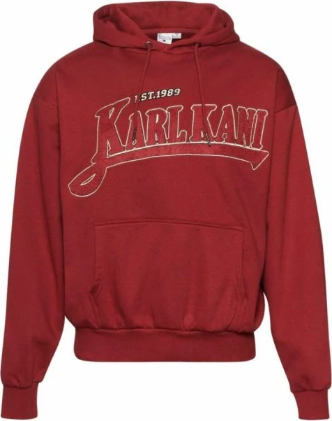 Duks TREKKING OS HOODIE, Karl Kani, rdeč