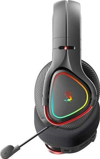 Slušalke Bluetooth 5.3, 2.4G, USB-C, virtualni 7.1, črne A4Tech Bloody MR710