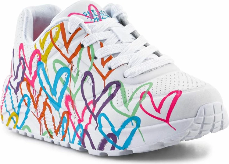Otroške atlete, Skechers Spread The Love, bele z barvnimi