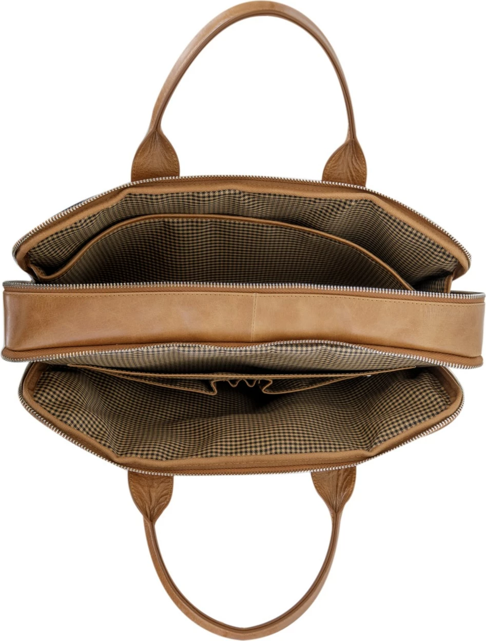 Torba za prenosnik 16 in, 2. gen dbramante1928 KRONBORG, tan usnje