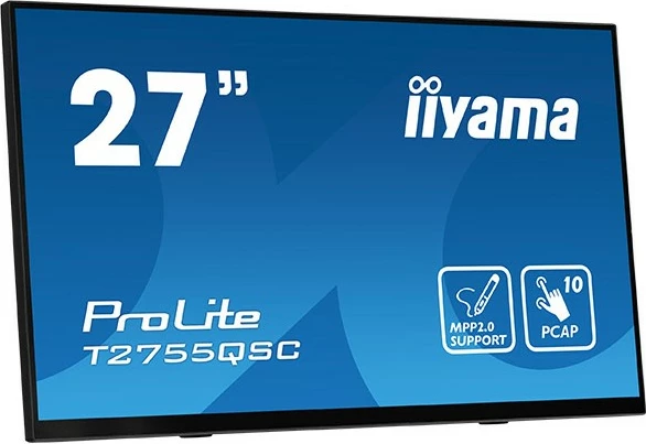Monitor 27", 2560 x 1440, LCD, iiyama ProLite T2755QSC-B1, črn