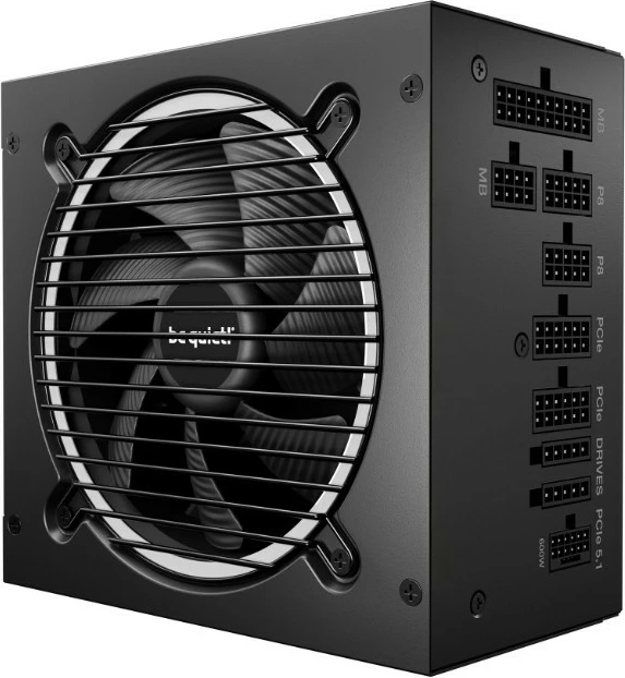 Napajalnik be quiet! Pure Power 13 M, 1000W, ATX 3.1, 80 PLUS Gold, modularen, črn
