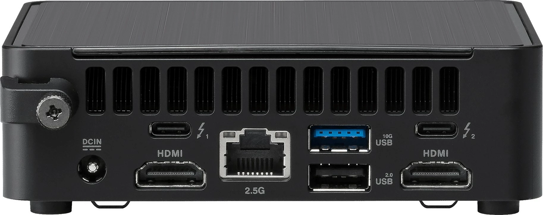 Kompakten Mini PC ASUS NUC 14 Pro RNUC14RVKU500002I, DDR5-SDRAM, Wi-Fi 6E, 120 W