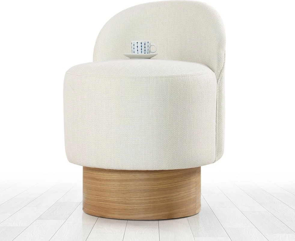Tabure Atelier del Sofa, krem