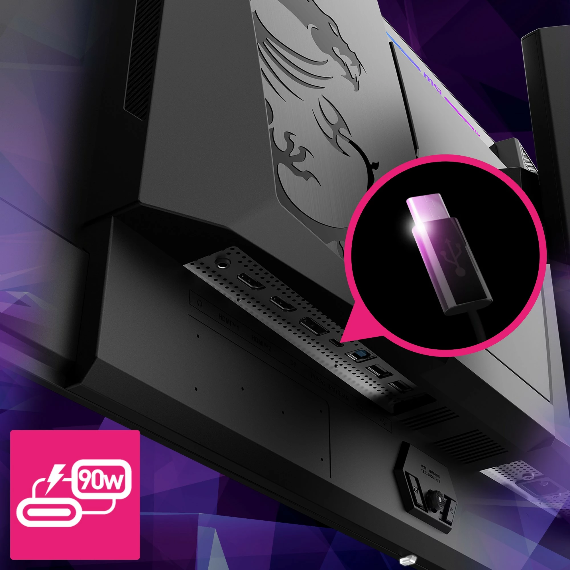 Gaming monitor 27-palčni QD-OLED, WQHD, 360Hz — MSI MPG 271QRXDE