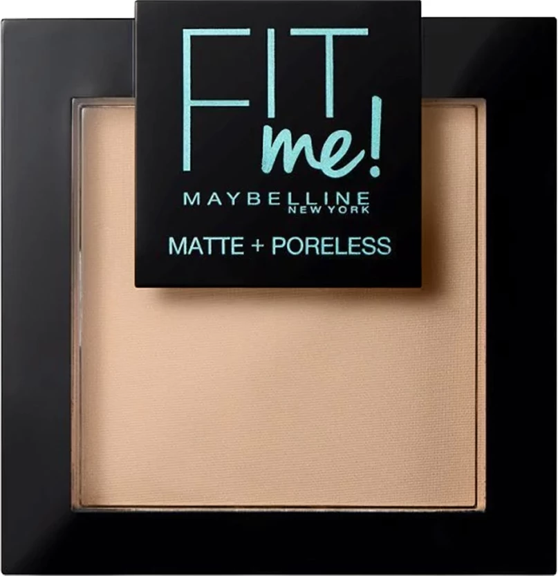 Matirna kompaktna pudra Fit Me Matte Poreless Maybelline za ženske, 120 Classic Ivory, 9 g