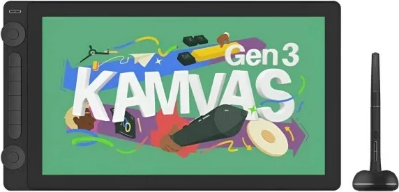 Grafična tablica z zaslonom HUION Kamvas 16 Gen 3, Bronze