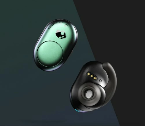 Brezžične slušalke Skullcandy 414-059-8300, 20 - 20000 Hz, klici/glasba, zelene