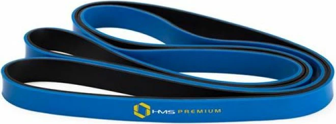 Trening elastični trak HMS NIEB-CZAR GU06 21x5x2250 mm, modra