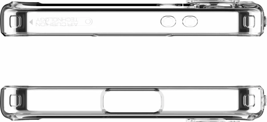 Ovitek Spigen Ultra Hybrid za Samsung Galaxy S24 FE, prozoren