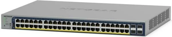 Upravljan L2/L3/L4 Gigabit Ethernet stikalo PoE, NETGEAR GS728TP, sivo