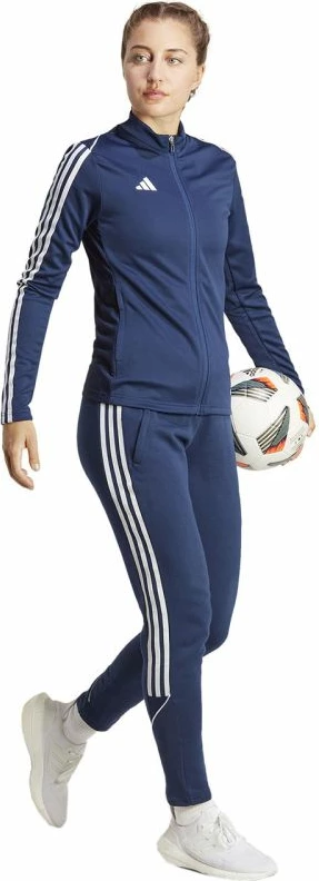 Športne hlače adidas za ženske, temno modre