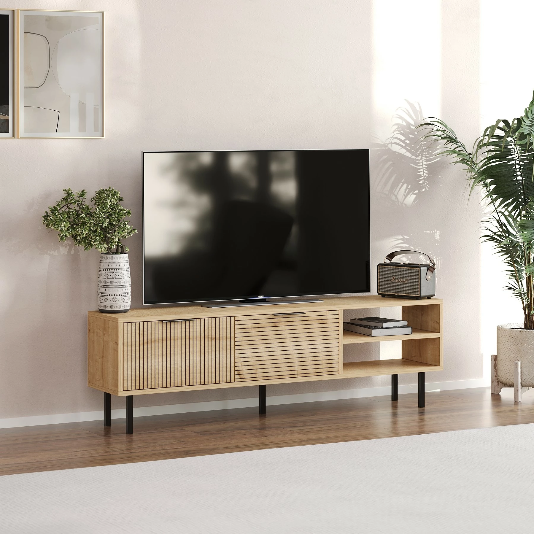 Komoda za TV Skye Decor Venus, safir hrast