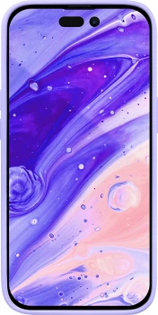Ovitek za telefon LAUT Huex Pastels za iPhone 14 Pro Max, TPU, vijoličen