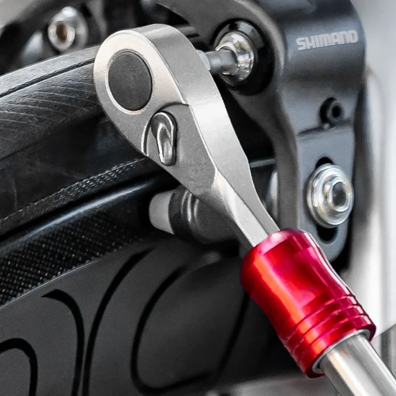 Komplet za popravilo kolesa Rockbros 43210049001, z magnetom, črn