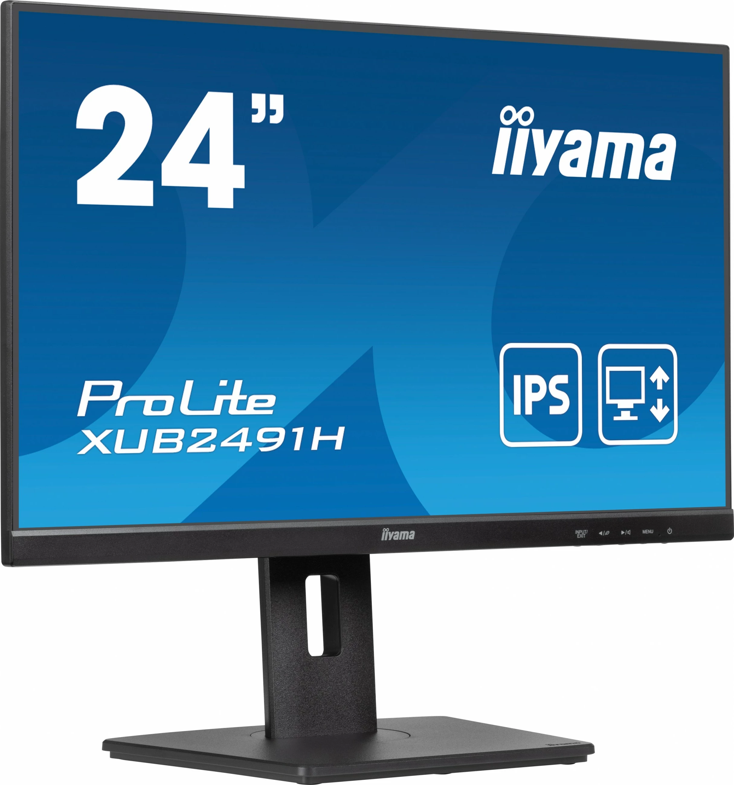 Monitor iiyama ProLite XUB2491H-B1, 23,8", Full HD, LED, 0,5 ms, črn