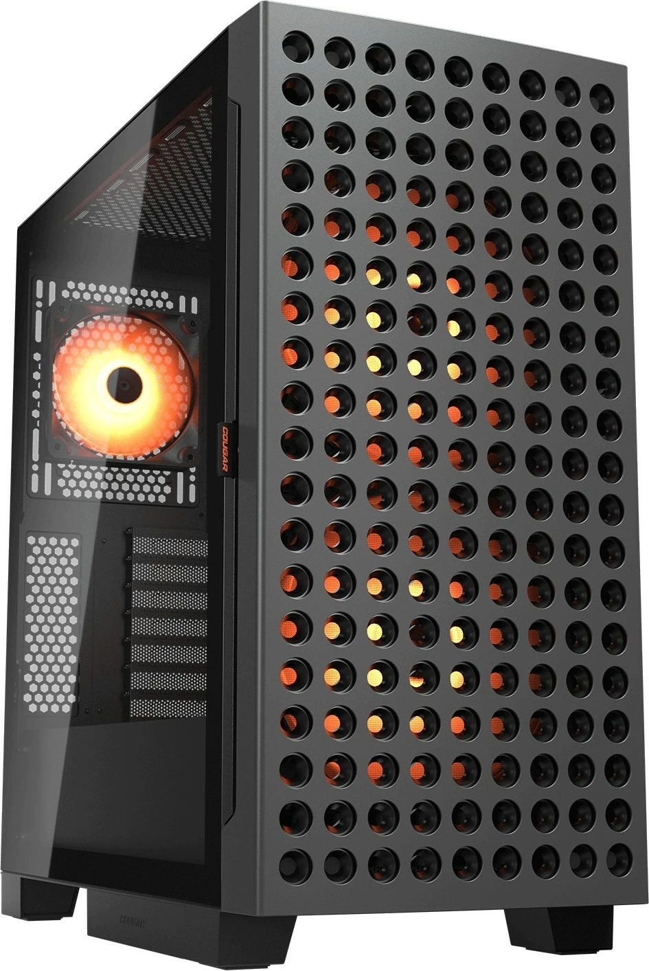 Midi računalniško ohišje Cougar Airface ECO, ARGB, črno