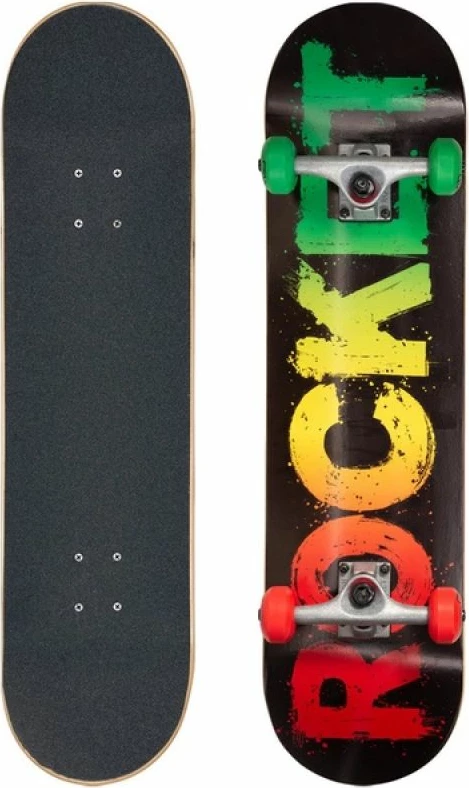 Skateboard večbarven Rocket