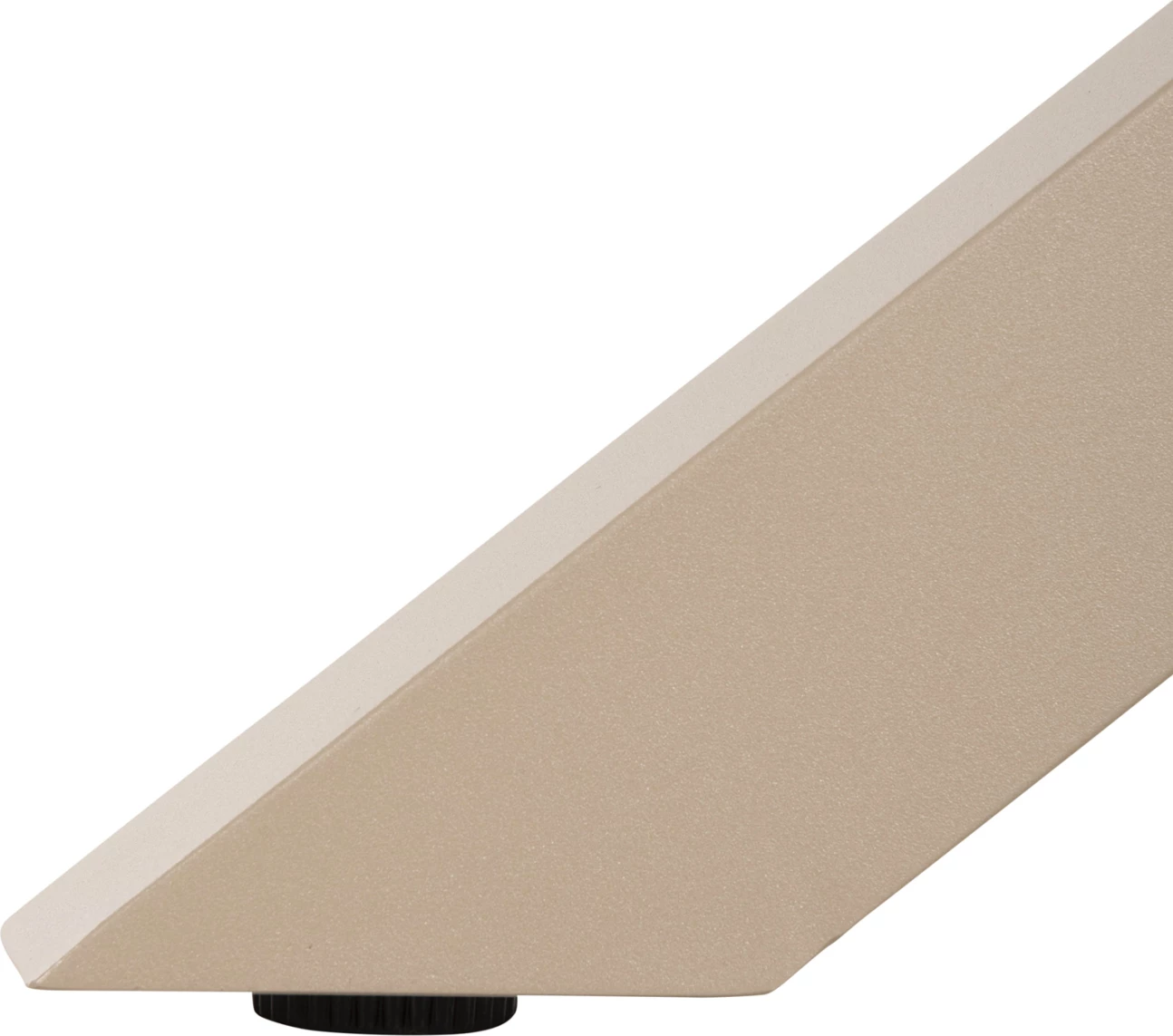 Zunanji okrogli miza MORIL FH6041.04 aluminij v barvi šampanjca-poliles v naravni les Φ120cm