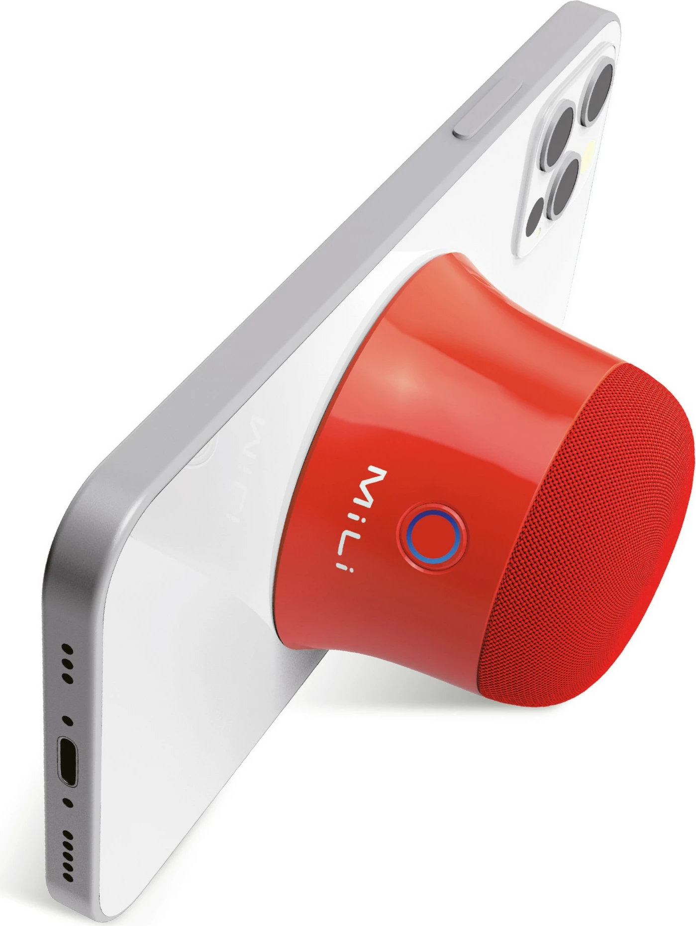 Prenosni Bluetooth zvočnik Ultron Mag Soundmate, mono, 420 mAh, rdeč