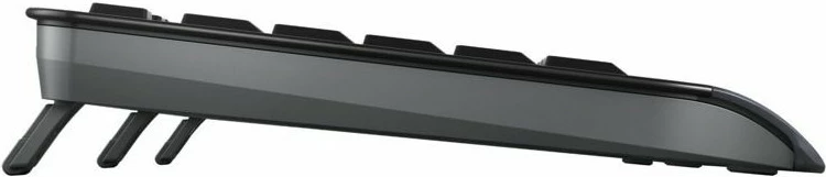 Brezžični komplet tipkovnice in miške GENTIX DESKTOP Cherry, QWERTZ, črn