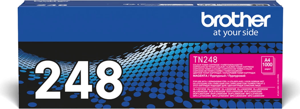 Toner kartuša, standard, magenta, 1000 strani — Brother TN-248M