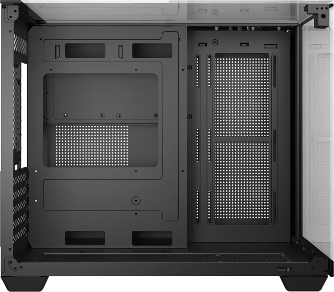 Računalniško ohišje Darkflash TH285M, Midi Tower, za matično ploščo M-ATX/ITX, kaljeno steklo, črno