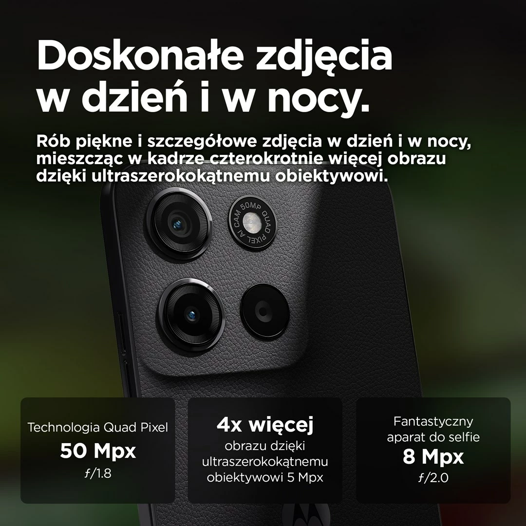 Pametni telefon Motorola moto g15, 6,72", Dual SIM, Android 15, 8 GB RAM, 128 GB, siva