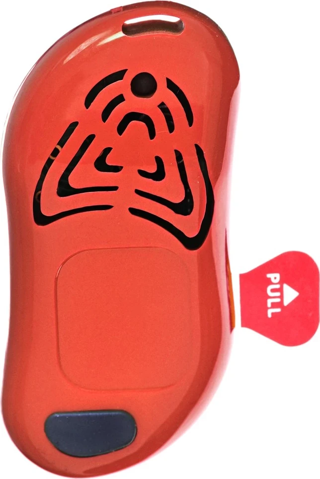 Ultrazvočna naprava proti klopom za hišne živali, TICKLESS, oranžna