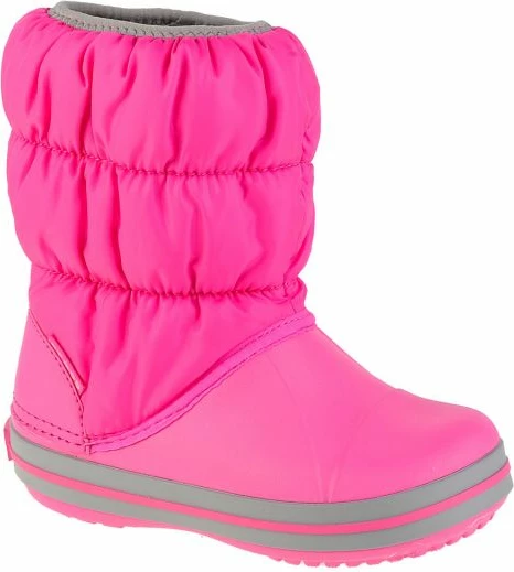 Zimske škornje za deklice Crocs, rdeče