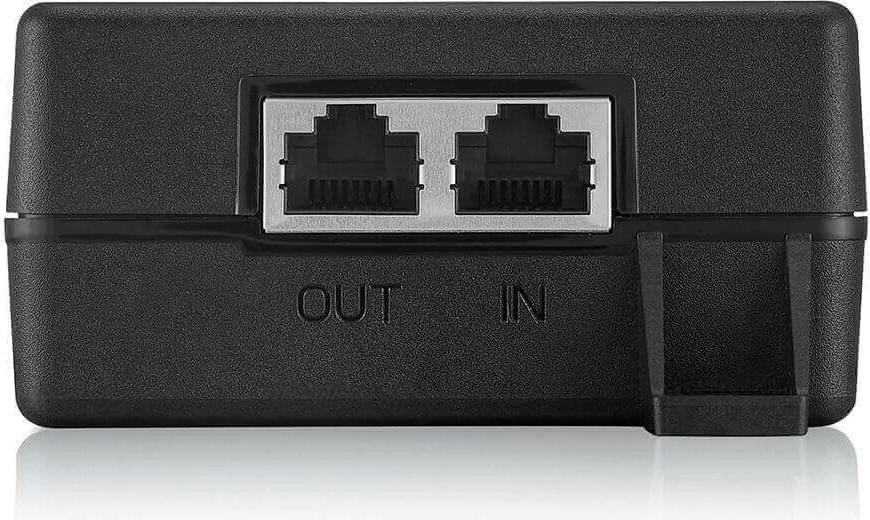 PoE++ injektor Zyxel POE12-90W-EU0101F, 2x10 Gbit/s, črn