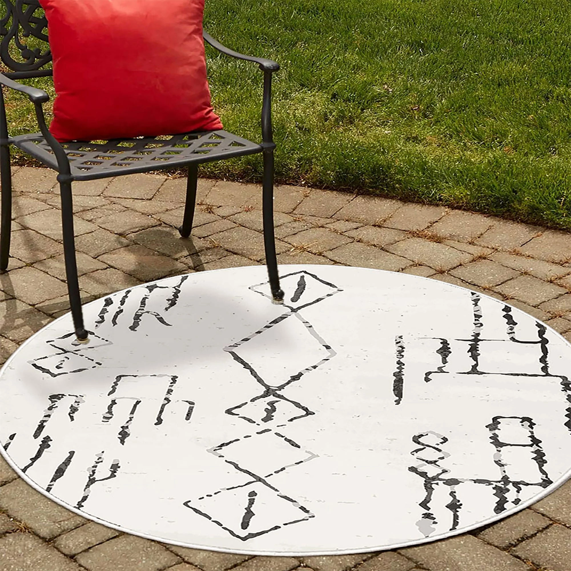Bela preproga, model Conceptum Hypnose Woobtny0190, 60x60 cm