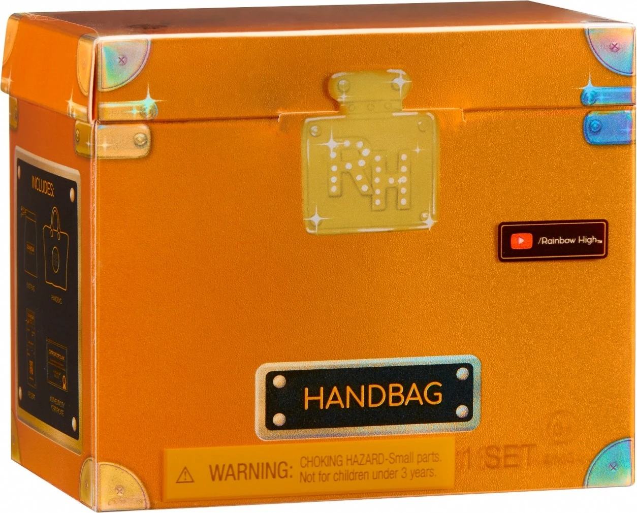 Set torbic za punčke, Rainbow High Accessories Studio Series 1, mešanica
